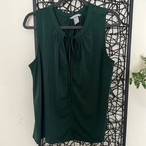 Forest green H&M tank